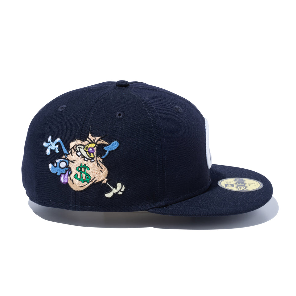 59FIFTY COIN PARKING DELIVERY Cロゴ ネイビー