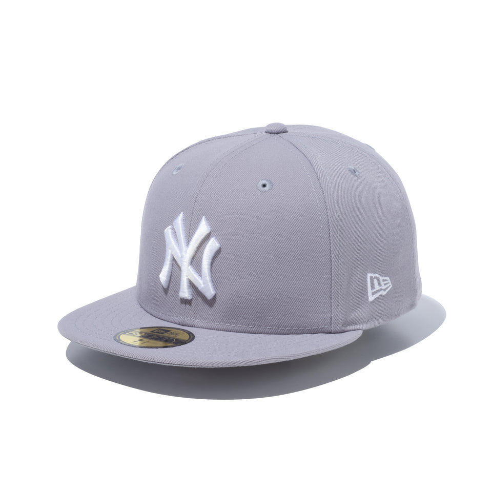 59FIFTY ニューヨーク・ヤンキース グレー × ホワイト | ニューエラ ...