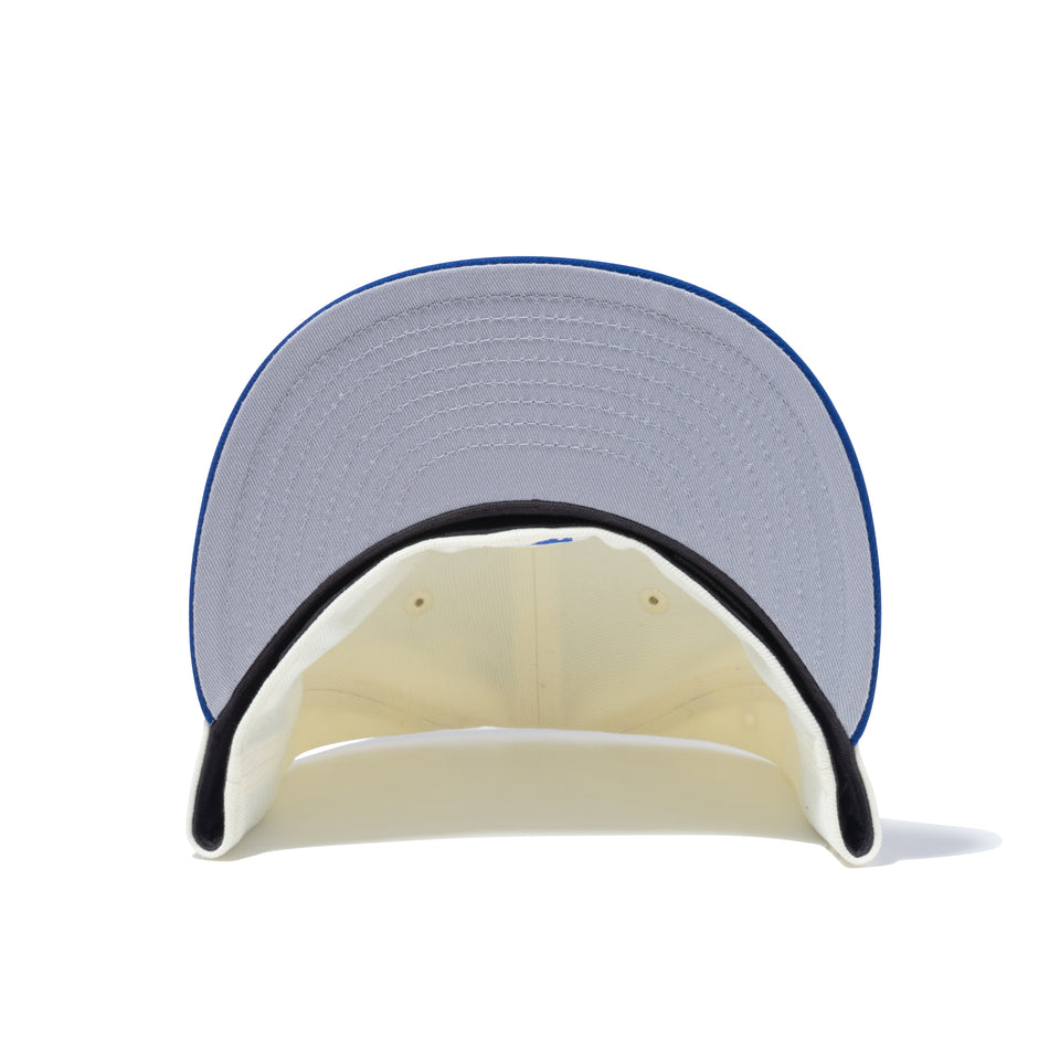 59FIFTY MLB 2-Tone シカゴ・カブス クロームホワイト ライトロイヤルバイザー