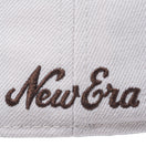59FIFTY Classic Logo クラシックロゴ ストーン ウォルナットバイザー