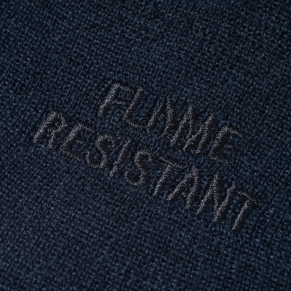 ベーシック カフニット Flame Resistant ブラック | アウトドア