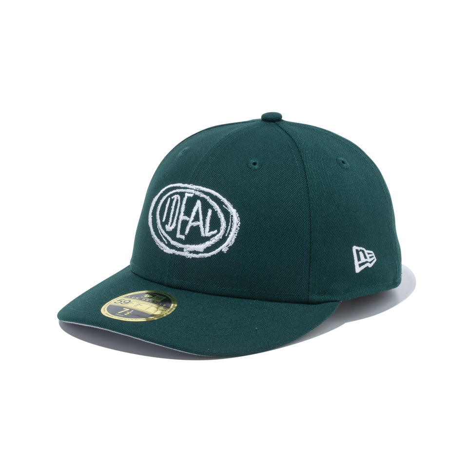 LP 59FIFTY JEAN MICHEL BASQUIAT ジャン=ミシェル・バスキア IDEAL ダークグリーン