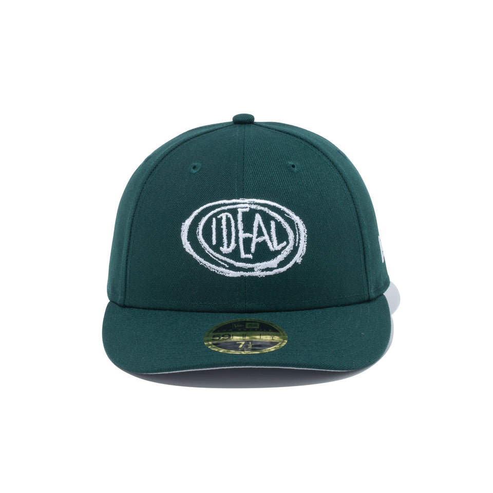 LP 59FIFTY JEAN MICHEL BASQUIAT ジャン=ミシェル・バスキア IDEAL ダークグリーン