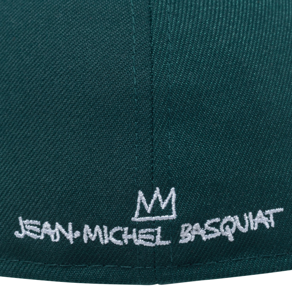 LP 59FIFTY JEAN MICHEL BASQUIAT ジャン=ミシェル・バスキア IDEAL ダークグリーン