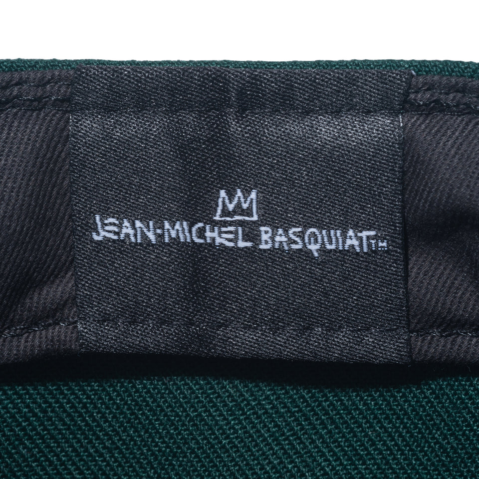 LP 59FIFTY JEAN MICHEL BASQUIAT ジャン=ミシェル・バスキア IDEAL ダークグリーン