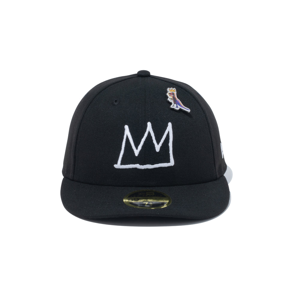 LP 59FIFTY JEAN MICHEL BASQUIAT ジャン=ミシェル・バスキア Crown ブラック