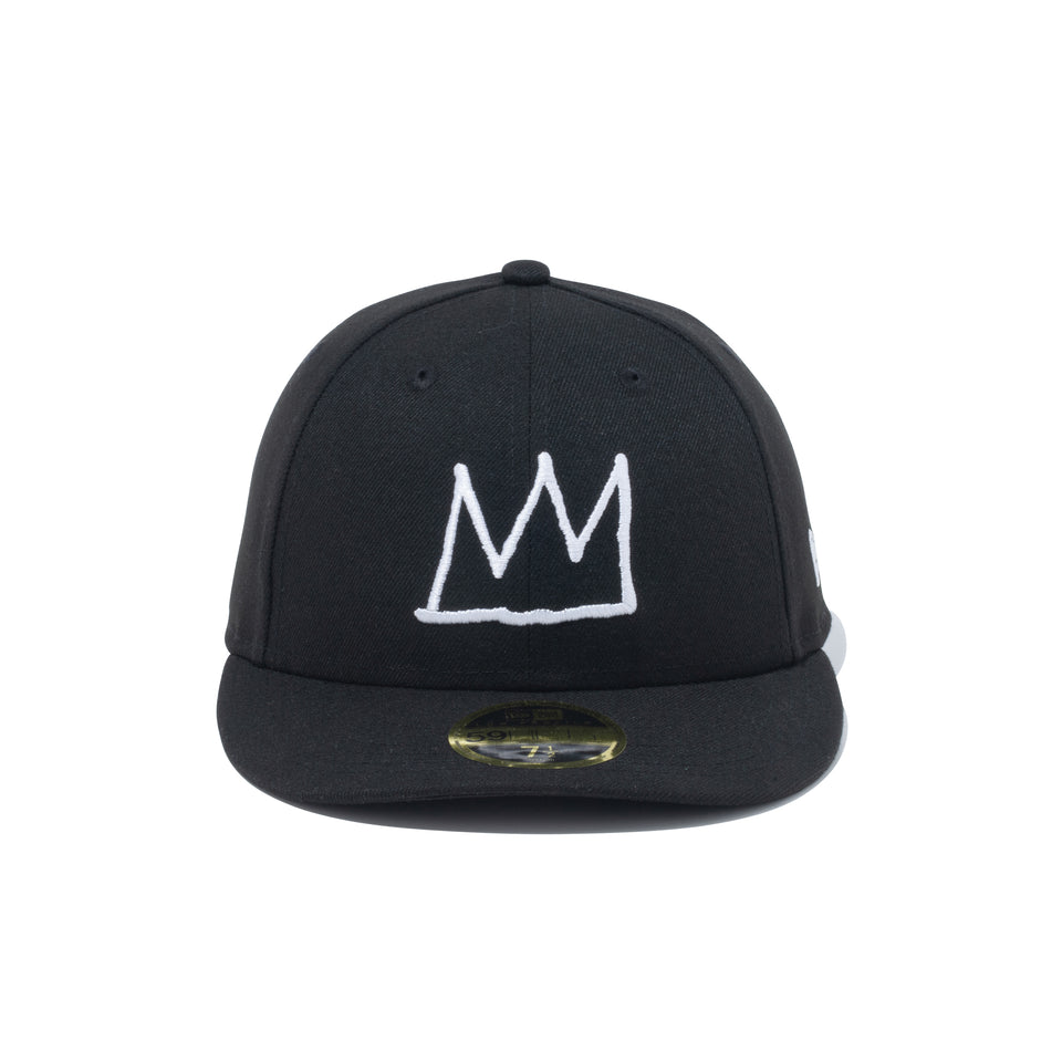LP 59FIFTY JEAN MICHEL BASQUIAT ジャン=ミシェル・バスキア Crown ブラック