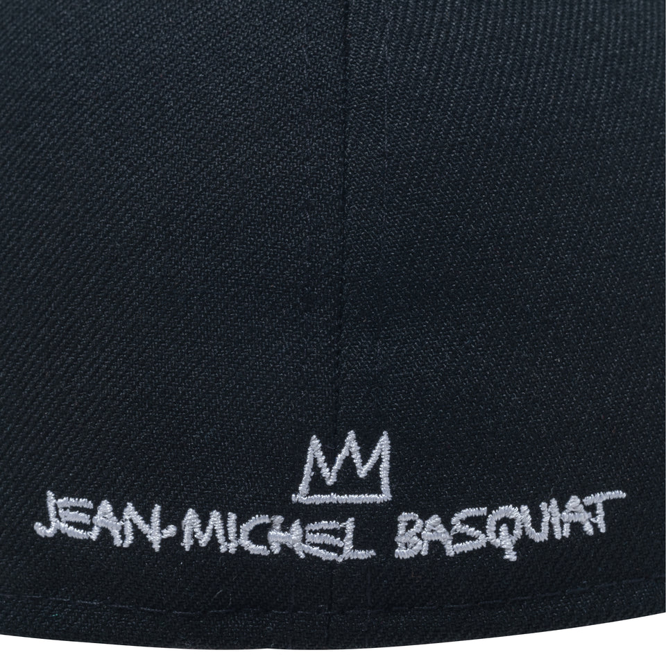 LP 59FIFTY JEAN MICHEL BASQUIAT ジャン=ミシェル・バスキア Crown ブラック