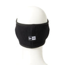 ニット イヤーウォーマー リブ ボックスロゴ ブラック - 13772520 - OSFM | NEW ERA ニューエラ公式オンラインストア