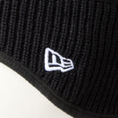 ニット イヤーウォーマー リブ ボックスロゴ ブラック - 13772520 - OSFM | NEW ERA ニューエラ公式オンラインストア