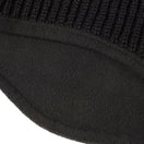 ニット イヤーウォーマー リブ ボックスロゴ ブラック - 13772520 - OSFM | NEW ERA ニューエラ公式オンラインストア