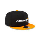 9FIFTY McLaren Formula 1 Team マクラーレン・フォーミュラ1・チーム Essentials ブラック オレンジバイザー | NEW ERA ニューエラ公式オンラインストア