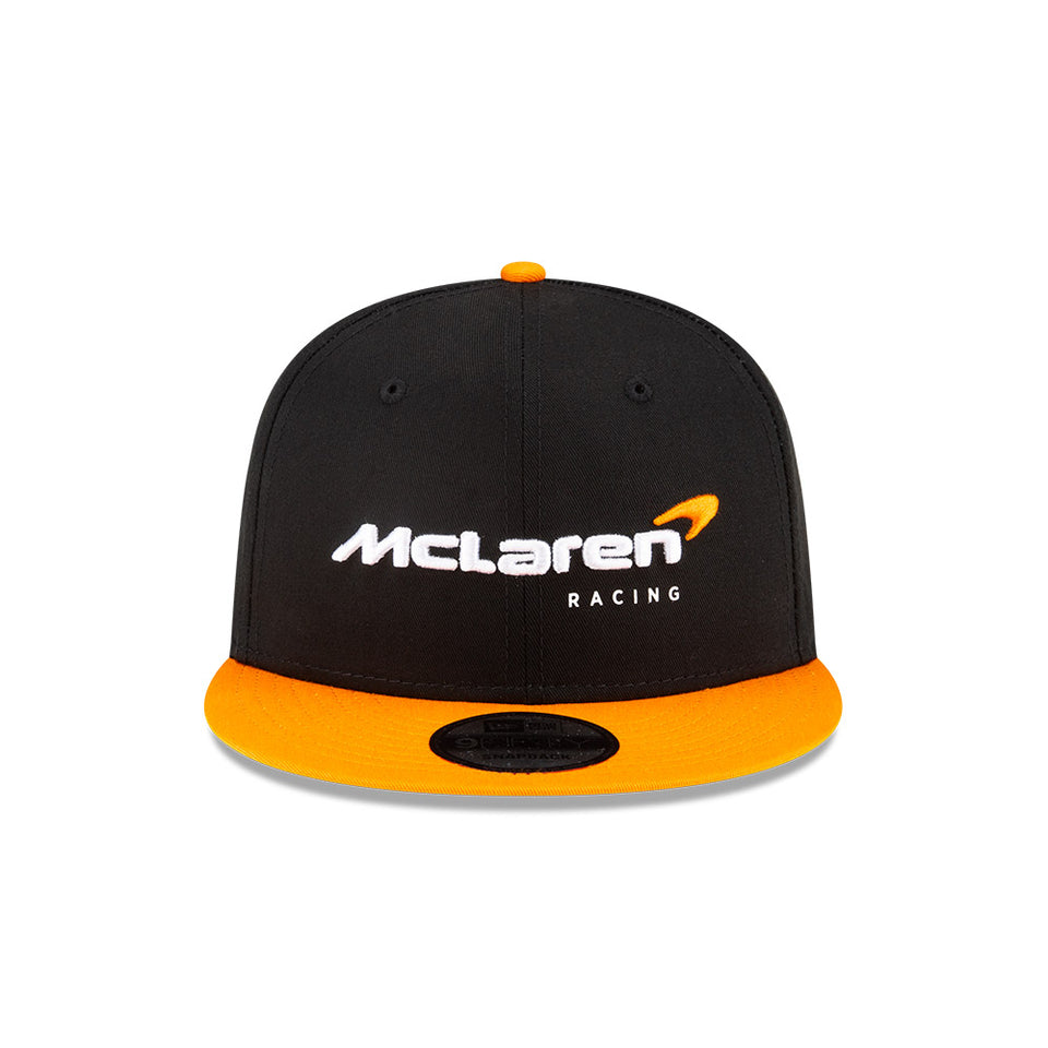 9FIFTY McLaren Formula 1 Team マクラーレン・フォーミュラ1・チーム Essentials ブラック オレンジバイザー | NEW ERA ニューエラ公式オンラインストア