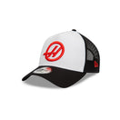 9FORTY A-Frame トラッカー MoneyGram Haas F1 Team マネーグラム・ハースF1チーム ホワイト/ブラック | NEW ERA ニューエラ公式オンラインストア