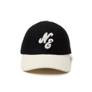 9TWENTY Melton メルトン Classic Logo ブラック オフホワイトバイザー