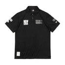 【ゴルフ】 半袖 ポロシャツ テック マルチロゴ ブラック - 14311411-S | NEW ERA ニューエラ公式オンラインストア