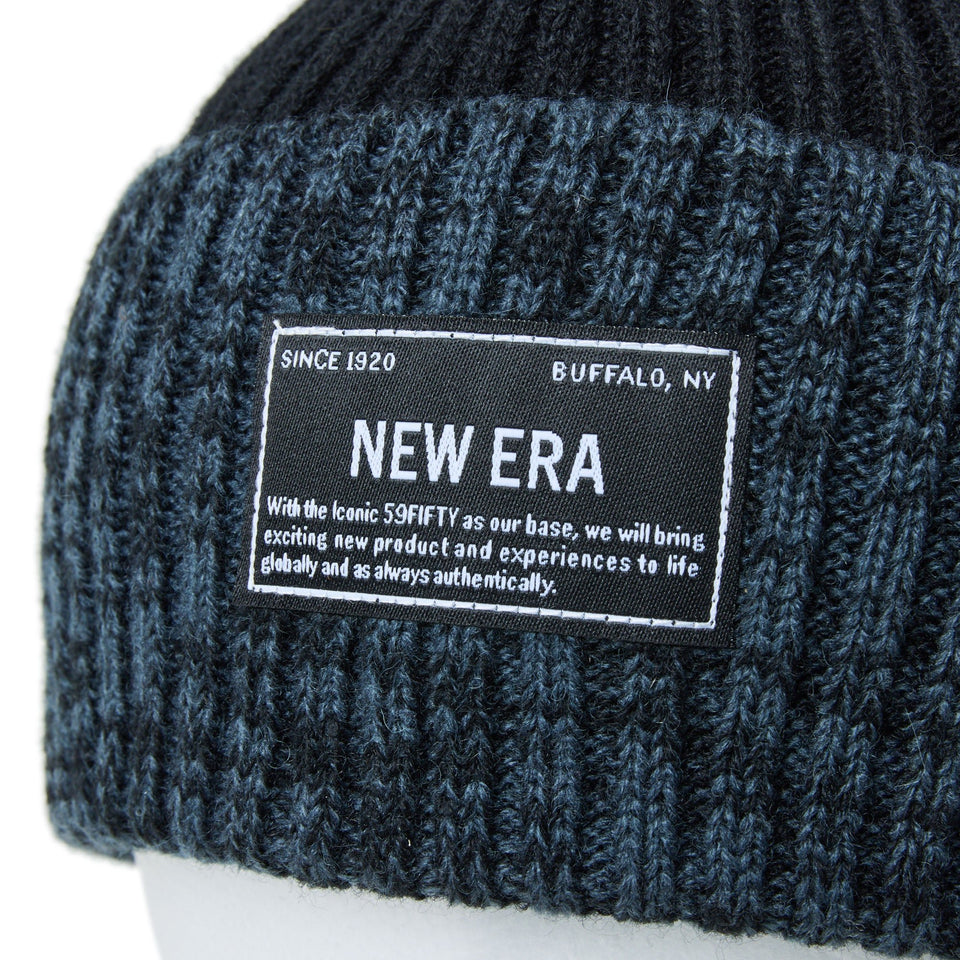ミリタリーニット ミリタリーパッチ ブラック/チャコール - 14312118 - OSFM | NEW ERA ニューエラ公式オンラインストア