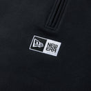 裏起毛 オーバーサイズド スウェット ハーフジップ ボックスロゴ ブラック - 14324665 - S | NEW ERA ニューエラ公式オンラインストア