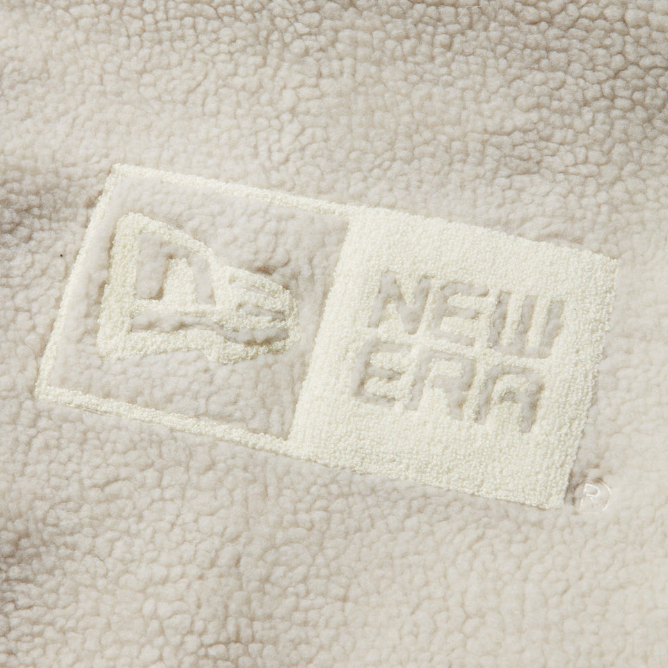 ボアブルゾン ボックスロゴ ストーン - 14324734 - S | NEW ERA ニューエラ公式オンラインストア