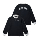 【ゴルフ】長袖 ラグビーシャツ ヘビーウェイト ソリッド ブラック - 14326403 - S | NEW ERA ニューエラ公式オンラインストア