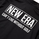 【ゴルフ】長袖 鹿の子 ボタンダウン ポロシャツ ボックスロゴ ブラック - 14326410 - S | NEW ERA ニューエラ公式オンラインストア