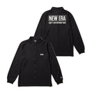 【ゴルフ】長袖 鹿の子 ボタンダウン ポロシャツ ボックスロゴ ブラック - 14326410 - S | NEW ERA ニューエラ公式オンラインストア
