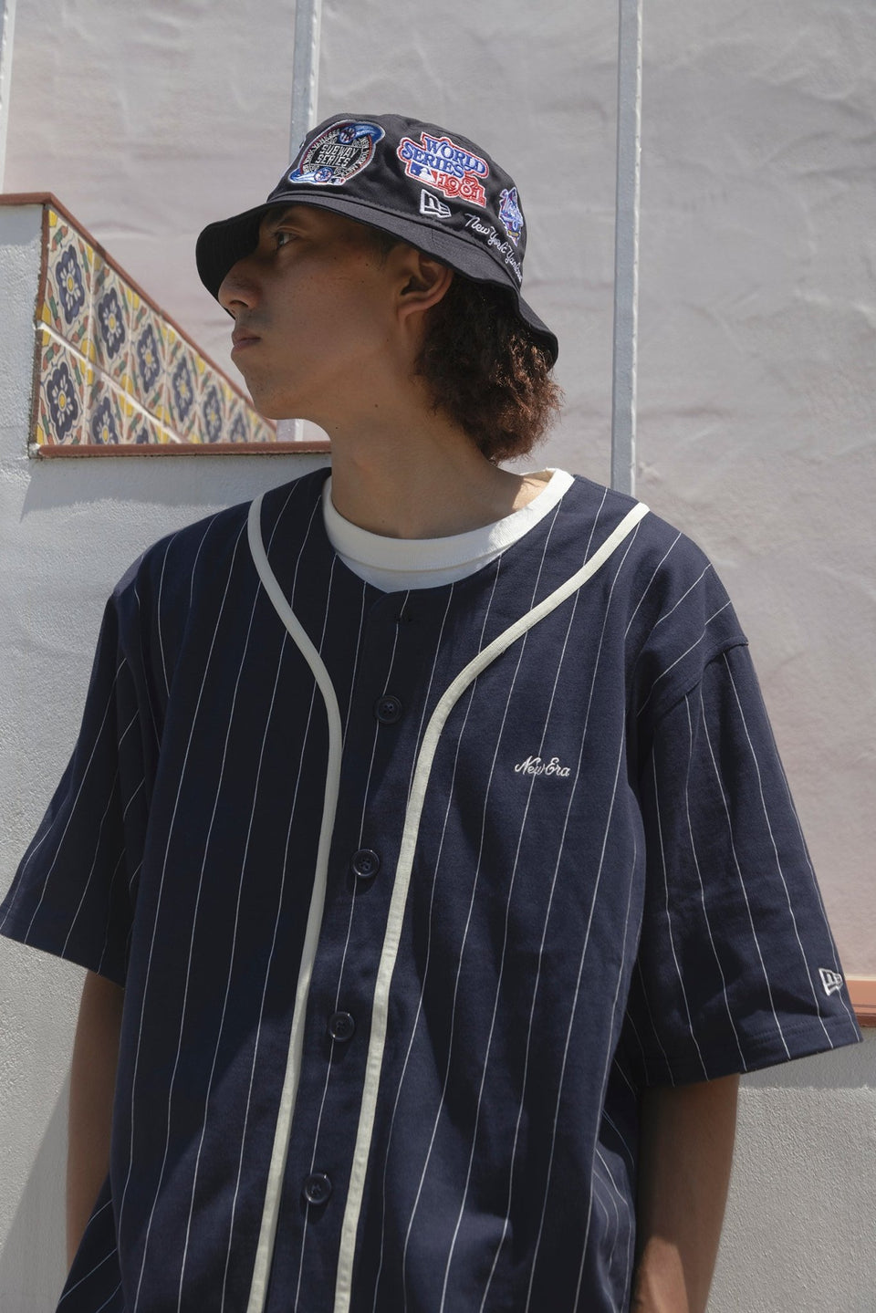 NEWERA ベースボールシャツ NEW ERA（ニューエラ）の「NEW ERA/ニューエラ ベースボール