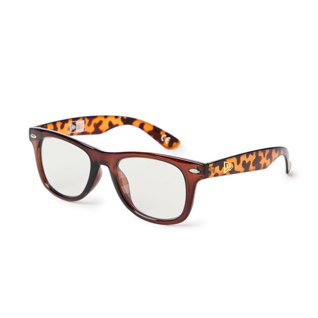 サングラス ウェリントン スクエアレンズ ブラウンフレーム