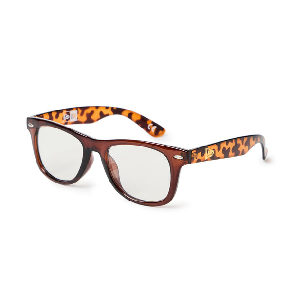 サングラス ウェリントン スクエアレンズ ブラウンフレーム