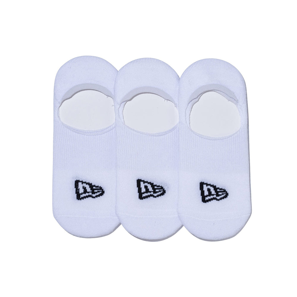 ソックス ノーショー 3ペア ホワイト | ニューエラオンラインストア