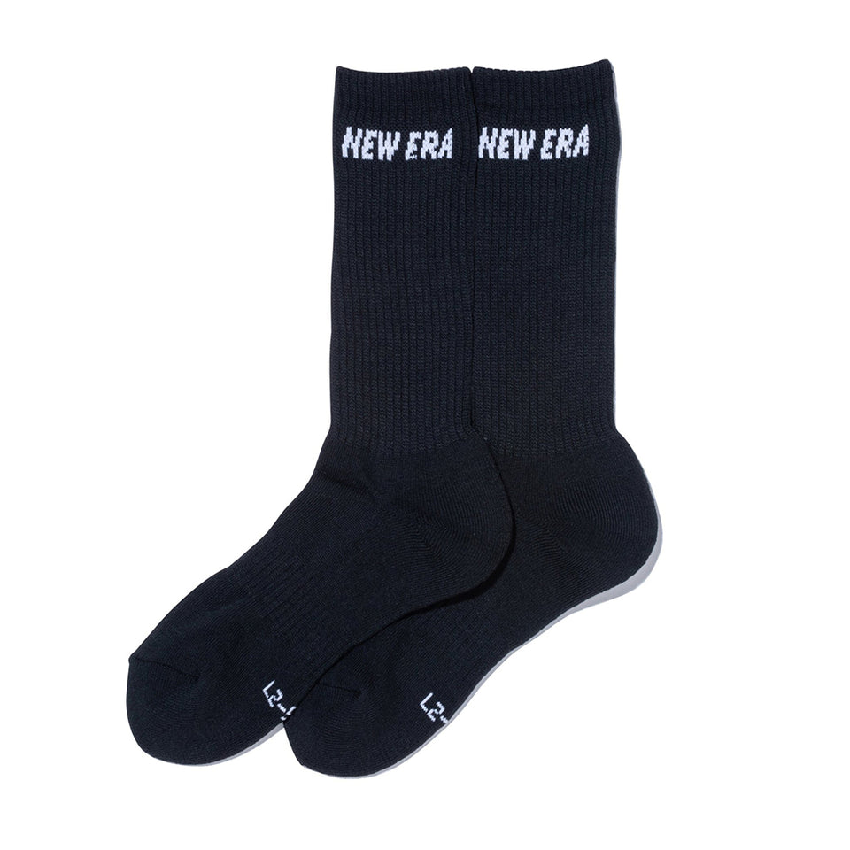 ソックス クルー 3ペア ブラック | NEW ERA ニューエラ公式オンラインストア