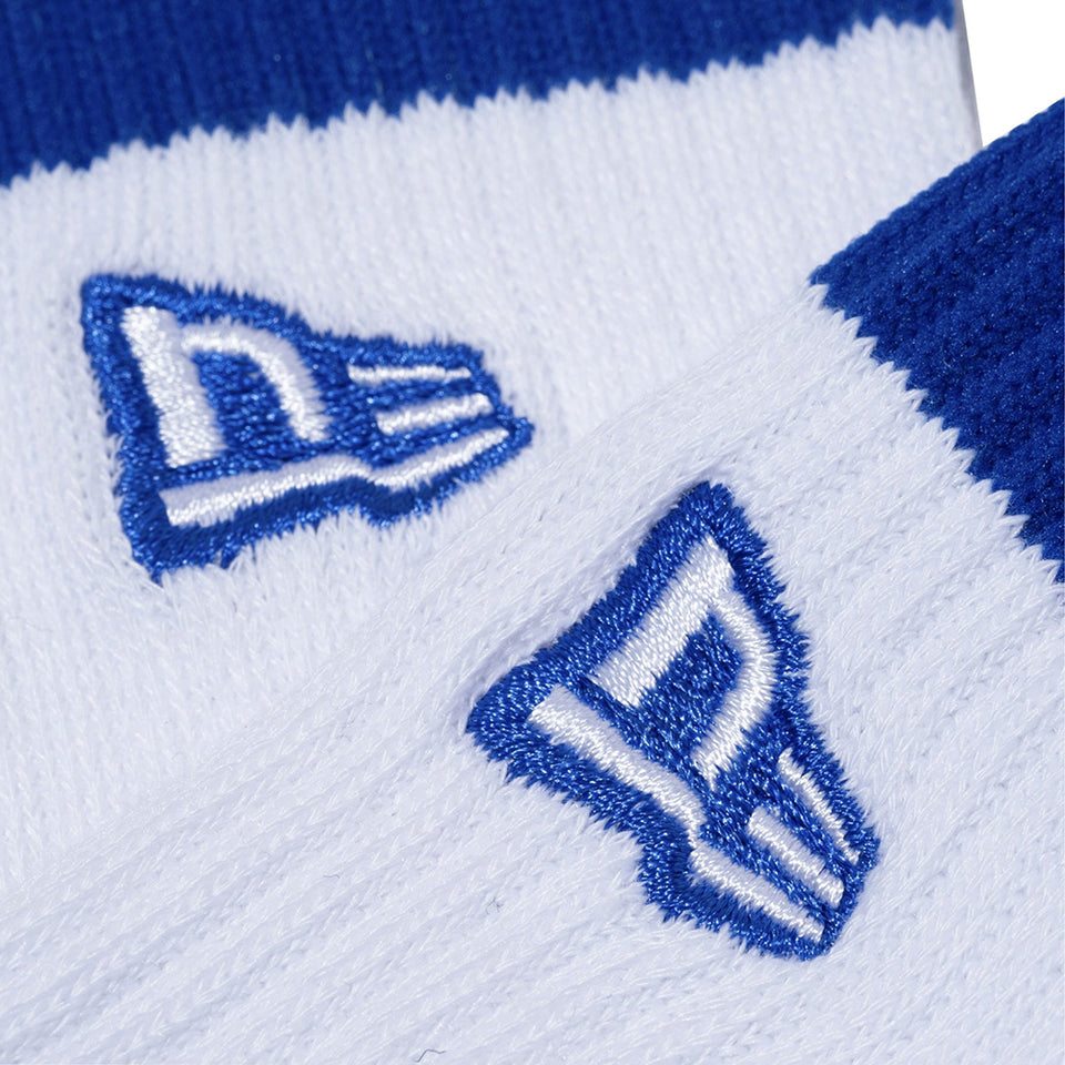 ソックス クルー 2ペア ライン フラッグロゴ エンブロイダリー ブラック/ブルー | NEW ERA ニューエラ公式オンラインストア