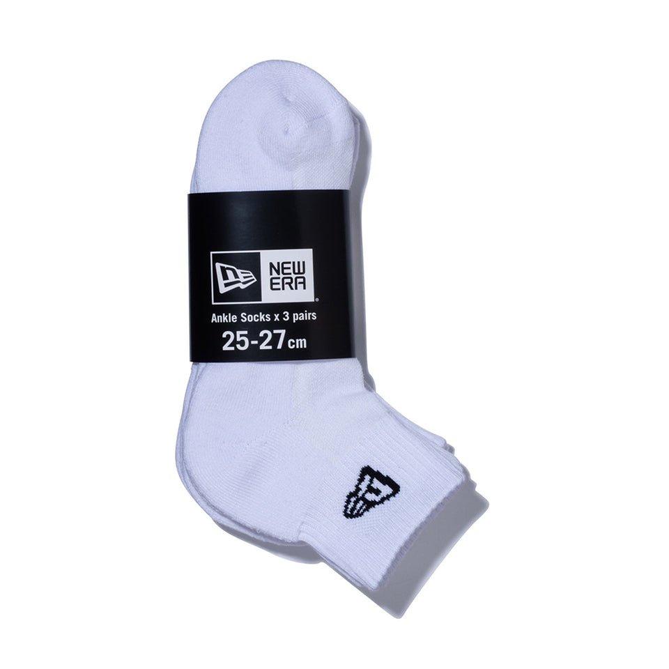 ソックス アンクル 3ペア ホワイト | NEW ERA ニューエラ公式オンラインストア