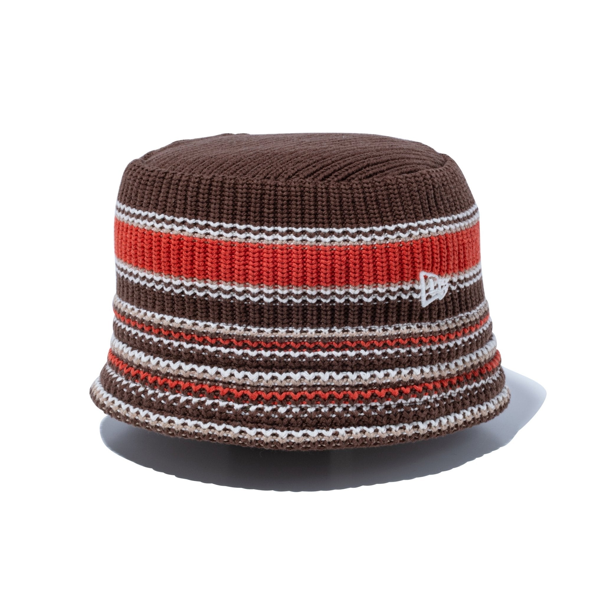 ニューエラ ニットバゲット ボーダー ブラック MLサイズ ニットバケット Knit Bucket ライン ブラック | ニューエラ