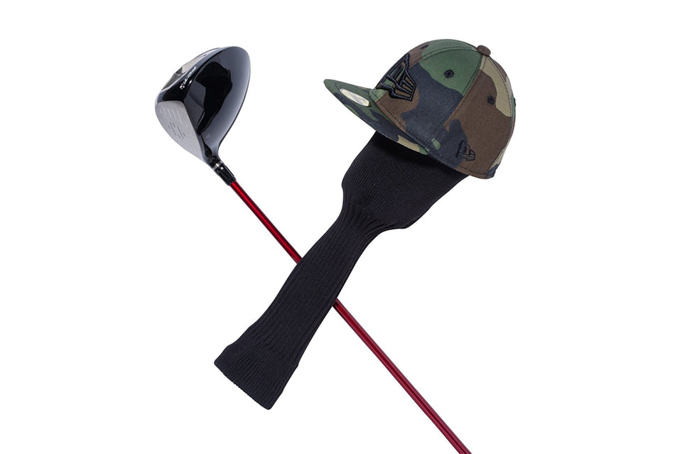 【ゴルフ】 ヘッドカバー フラッグロゴ ウッドランドカモ × ブラック ドライバー用 | NEW ERA ニューエラ公式オンラインストア