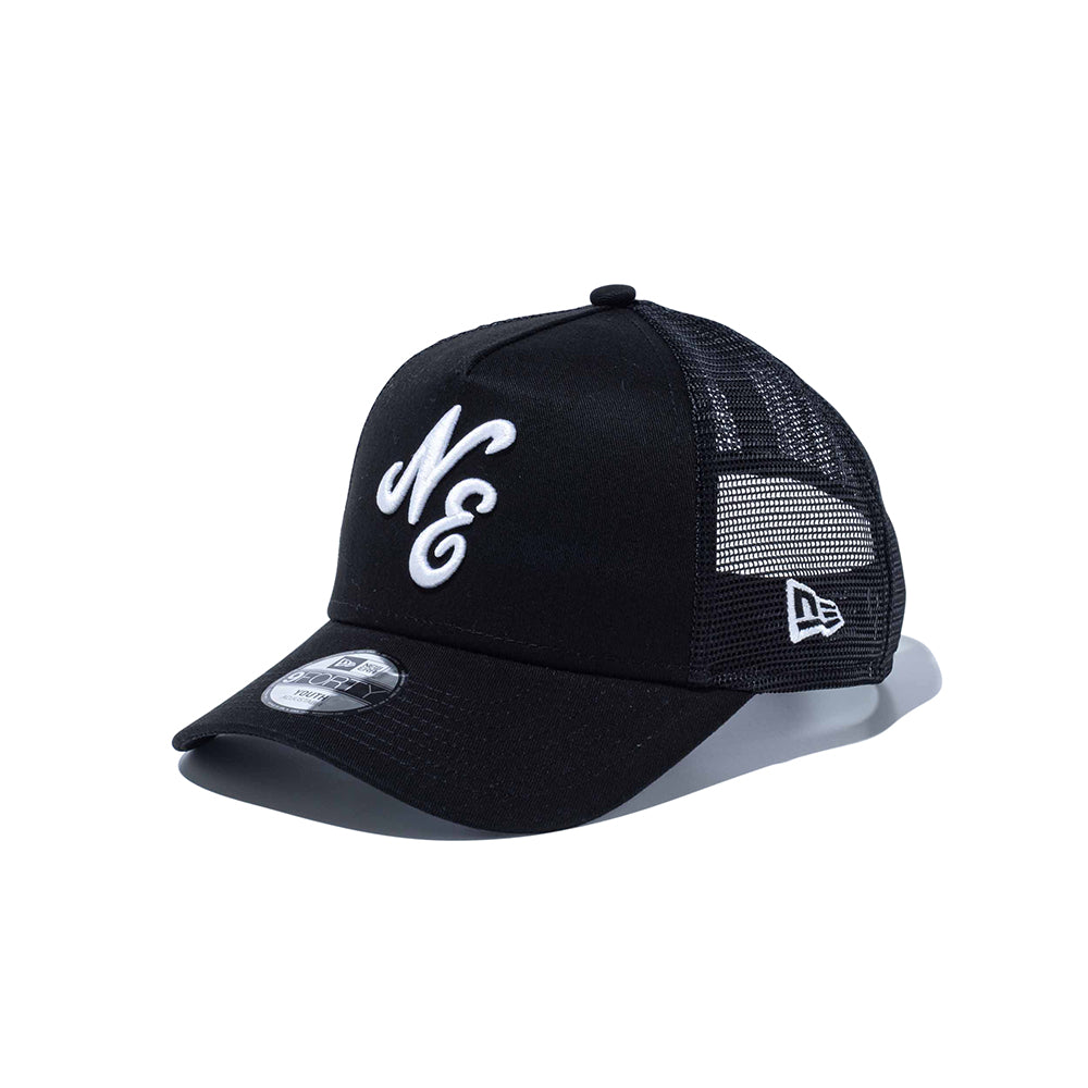 キッズ Youth 9FORTY A-Frame トラッカー クラシックロゴ ブラック