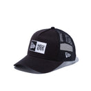 Youth 9FORTY A-Frame トラッカー ボックスロゴ ブラック × ホワイト | NEW ERA ニューエラ公式オンラインストア