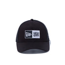 Youth 9FORTY A-Frame トラッカー ボックスロゴ ブラック × ホワイト | NEW ERA ニューエラ公式オンラインストア