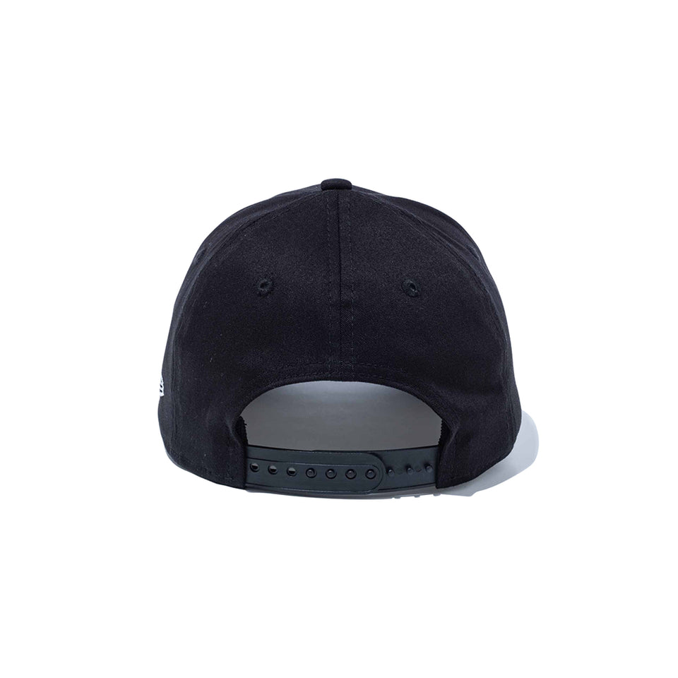 Youth 9FIFTY ストレッチスナップ クラシックロゴ ブラック × ホワイト | NEW ERA ニューエラ公式オンラインストア