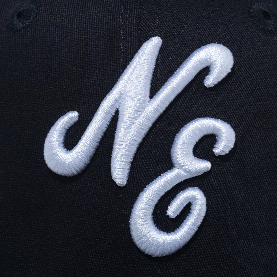 Youth 9FIFTY ストレッチスナップ クラシックロゴ ブラック × ホワイト | NEW ERA ニューエラ公式オンラインストア