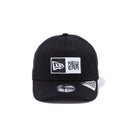 Youth 9FIFTY ストレッチスナップ ボックスロゴ ブラック × ホワイト | NEW ERA ニューエラ公式オンラインストア