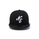 Youth 9FIFTY クラシックロゴ ブラック × ホワイト | NEW ERA ニューエラ公式オンラインストア