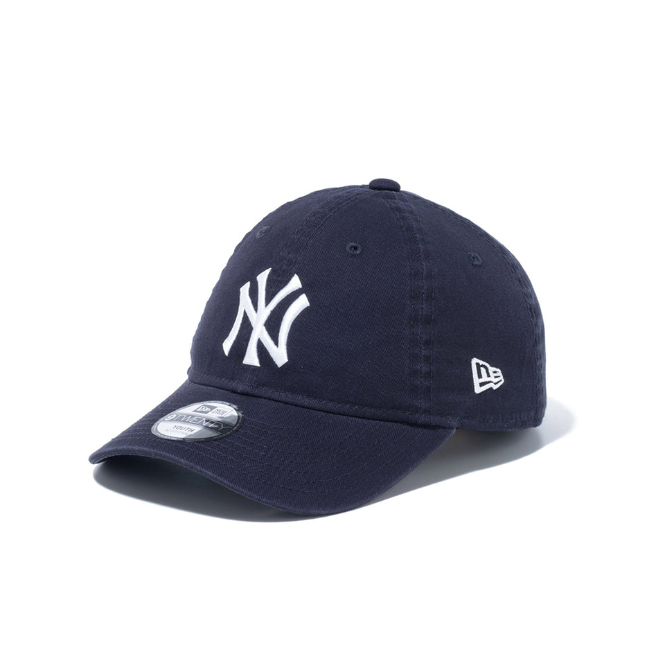 Youth 9TWENTY ニューヨーク・ヤンキース ネイビー × ホワイト | NEW ERA ニューエラ公式オンラインストア