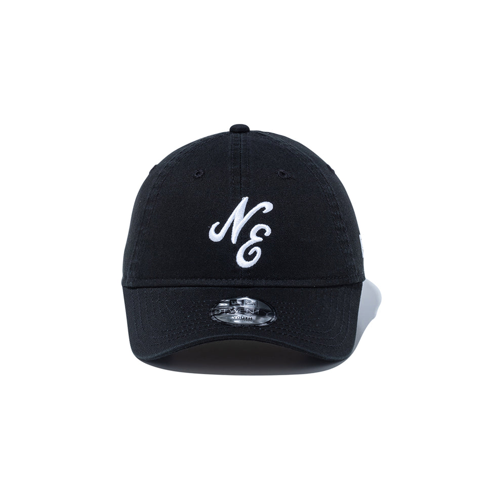 Youth 9TWENTY クラシックロゴ ブラック × ホワイト | NEW ERA ニューエラ公式オンラインストア