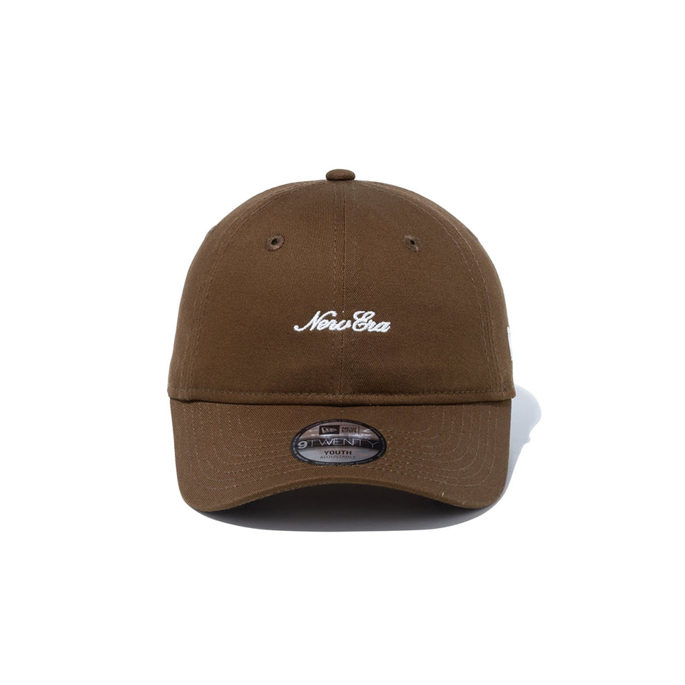 Youth 9TWENTY スクリプトロゴ ウォルナット × ホワイト | NEW ERA ニューエラ公式オンラインストア