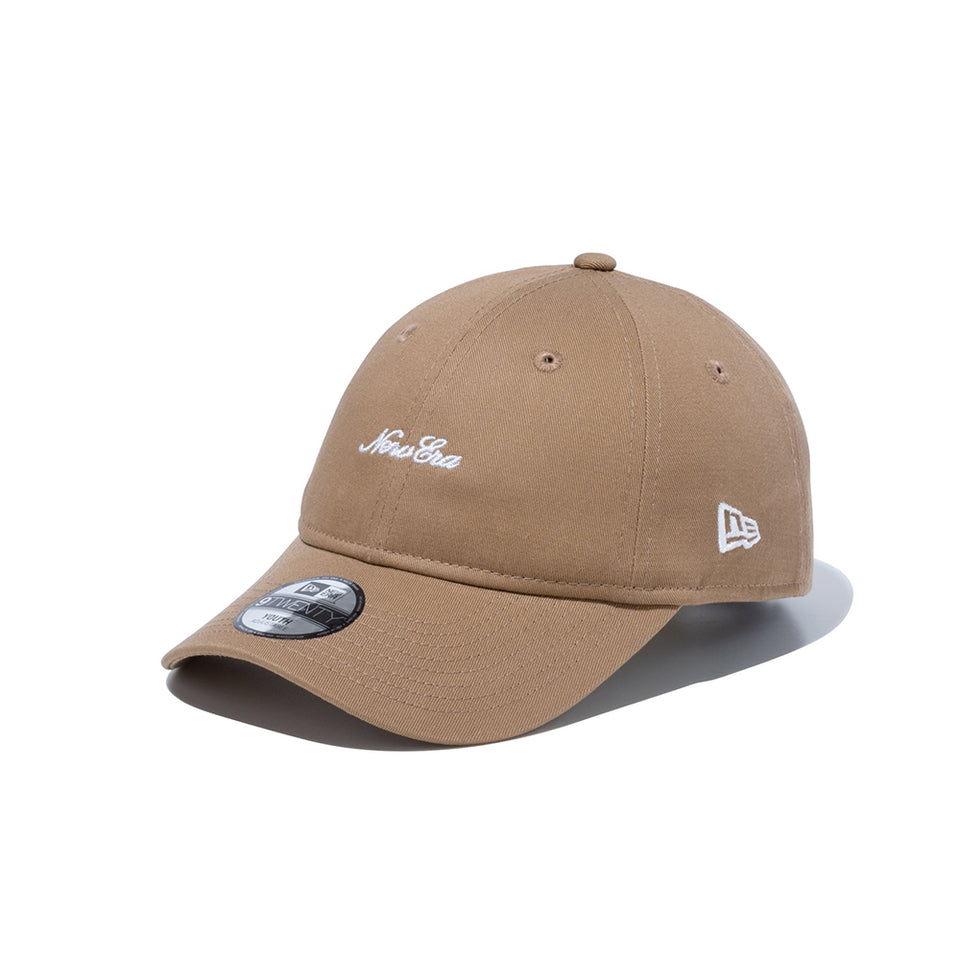 Youth 9TWENTY スクリプトロゴ カーキ × ホワイト | NEW ERA ニューエラ公式オンラインストア