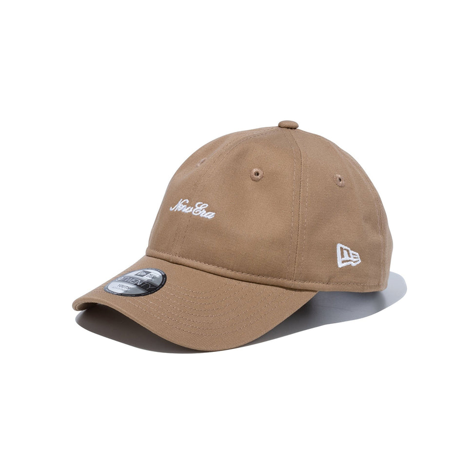 Youth 9TWENTY スクリプトロゴ カーキ × ホワイト | NEW ERA ニューエラ公式オンラインストア