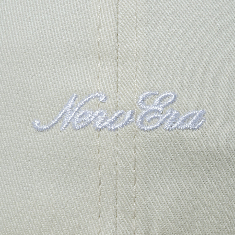 Youth 9TWENTY スクリプトロゴ アイボリー × ホワイト | NEW ERA ニューエラ公式オンラインストア