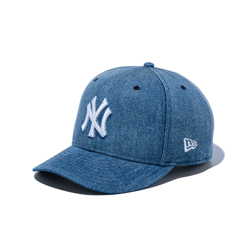 NEW ERA NY ヤンキース デニムキャップ 海外モデル DENIM CAP ニューエラ デニム キャップ 59FIFTY ウォッシュドデニム ブルー