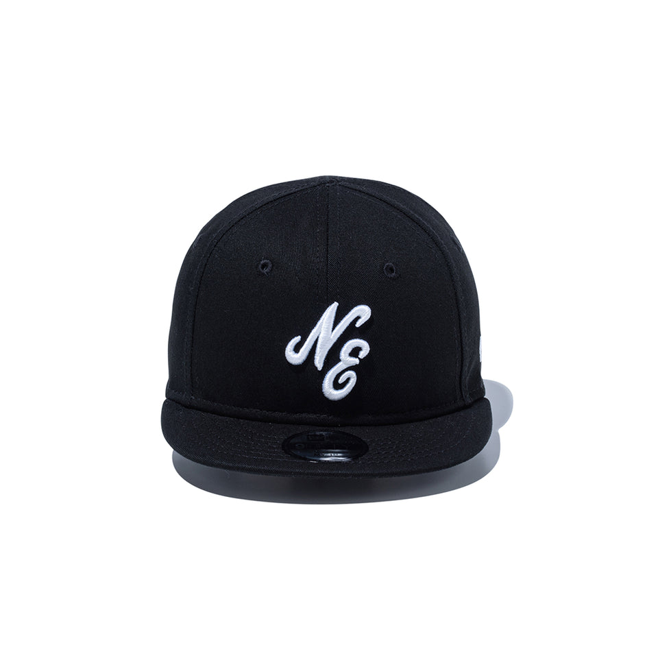 キッズ My1st 9FIFTY クラシックロゴ ブラック × ホワイト